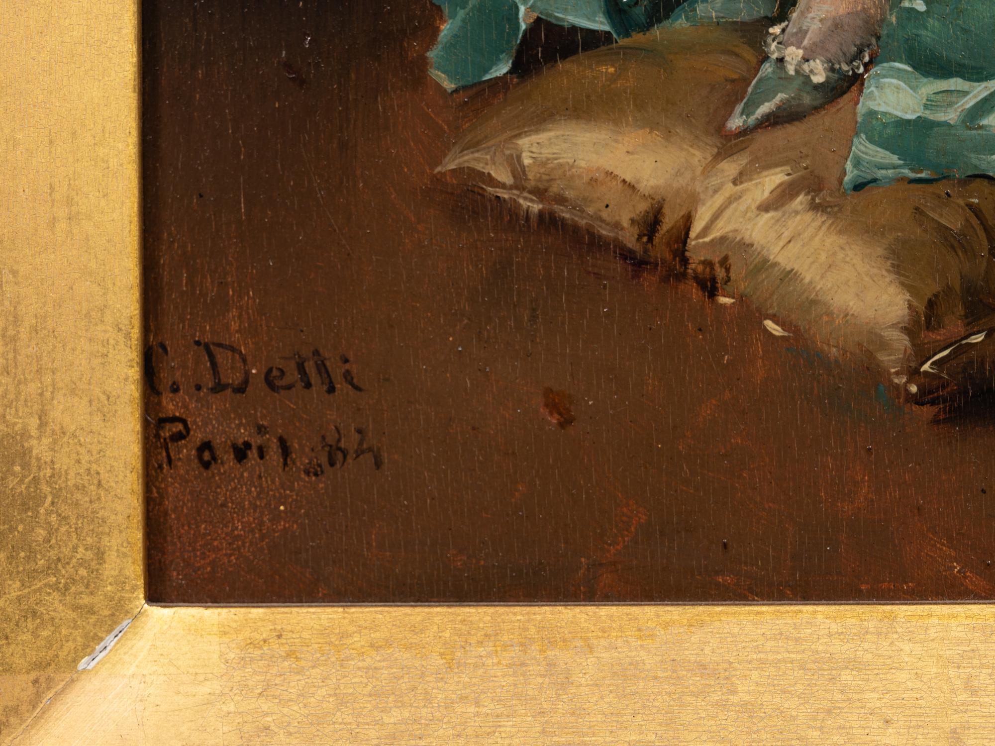 Portrait of a Woman in a Blue Gown