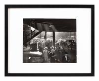 Ruth Orkin (1921-1985) Under the Loop Chicago on My Bike Trip, 1939