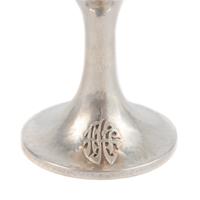 A Set of Twelve American Arts & Crafts Silver Coupes