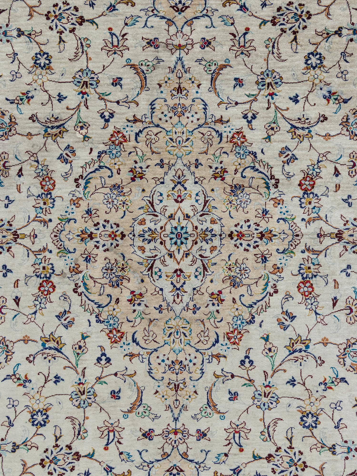 A Tabriz Silk Rug