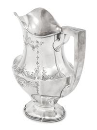 An American Silver Water Pitcher