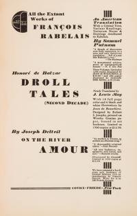 PAGANY: A Native Quarterly. Boston, 1930-1932. 4 issues. With "American Autopsy" (5 total)