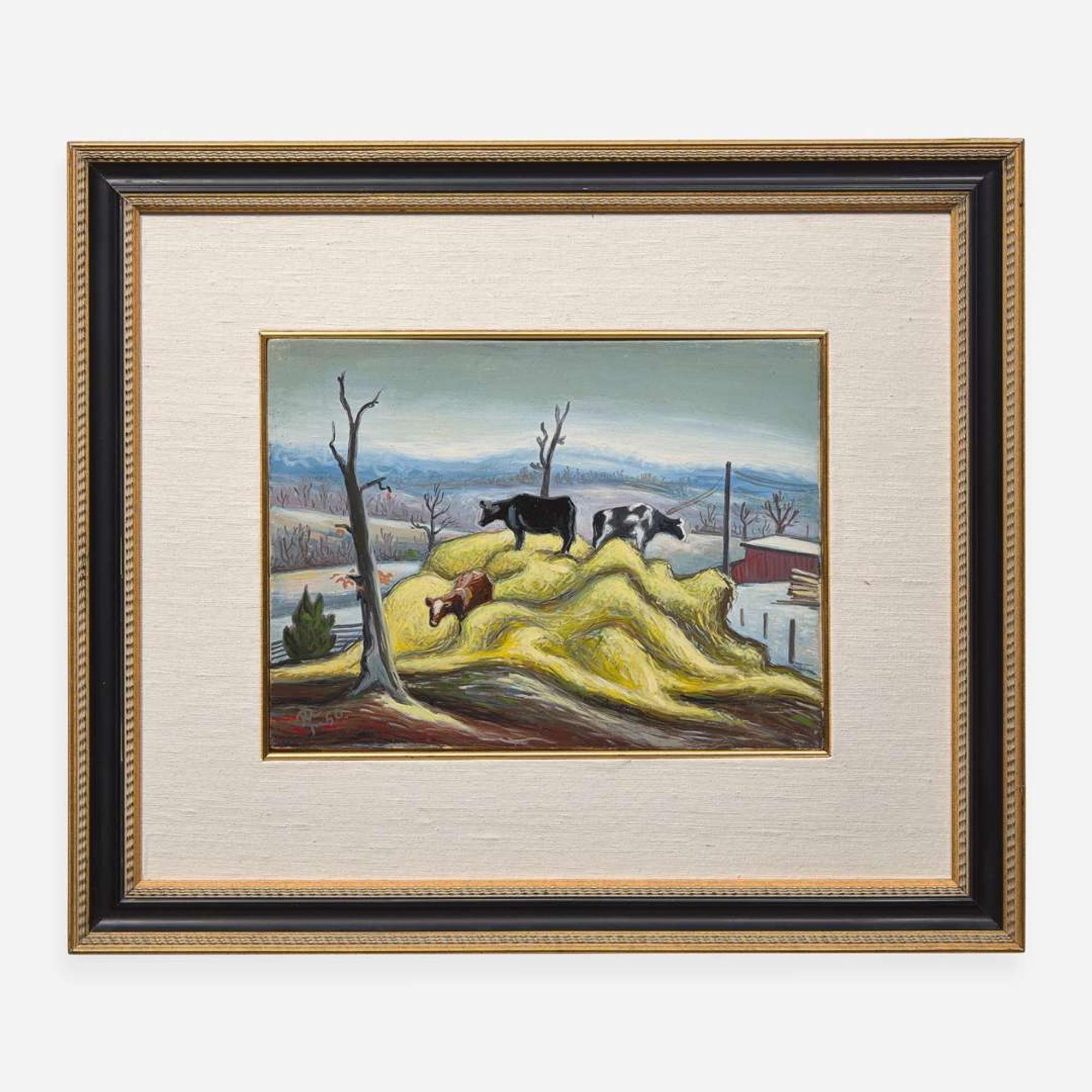Roger Medearis (American, 1920–2001) Sketch Near Jefferson City Missouri