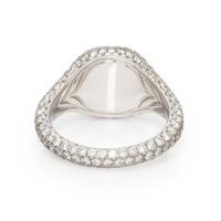 David Yurman, 'Petite Pavé', Diamond and White Gold Ring