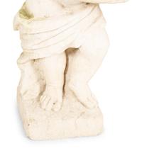 A Pair of Carved Stone Cherubs