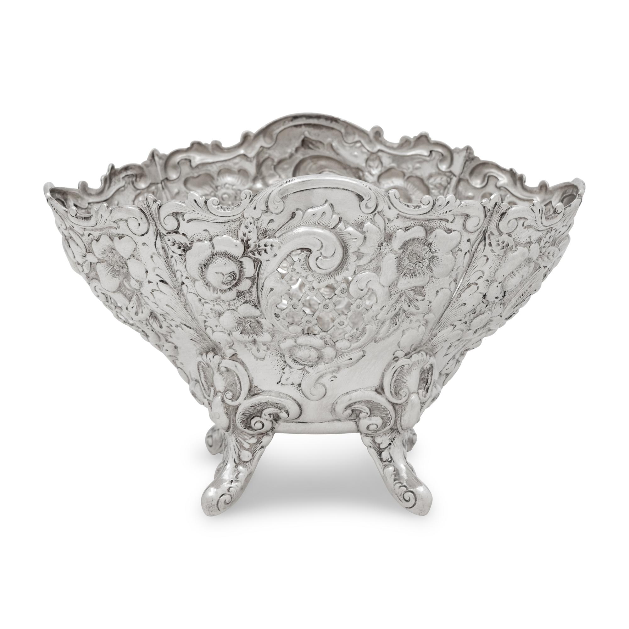 An American Silver Candy Dish