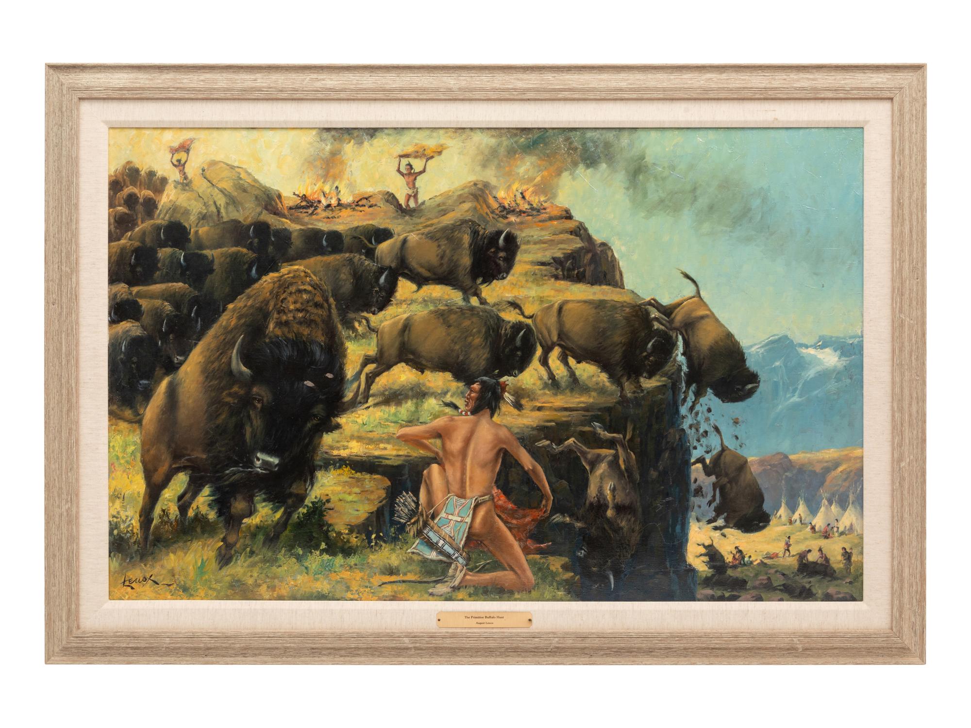 Primitive Buffalo Hunt