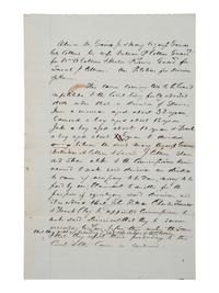 [ENSLAVEMENT & ABOLITION]. A group of 6 estate documents listing individual enslaved persons, most by name. [Bourbon County, KY]. 1831-1861.