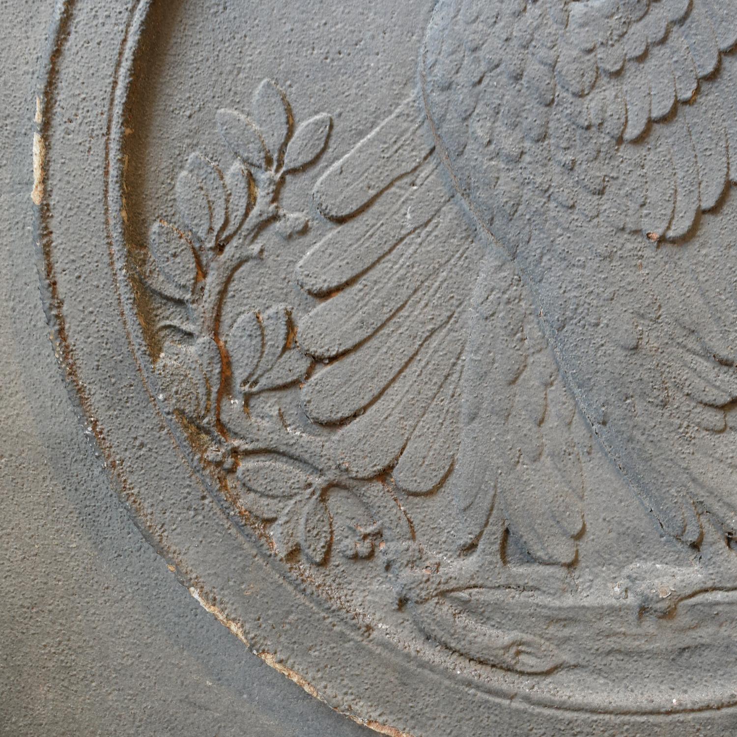 A Cast Stone Eagle Panel 48" W x 6" D x 28.5" H — United States, Early 20th Century