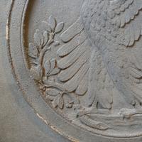 A Cast Stone Eagle Panel 48" W x 6" D x 28.5" H — United States, Early 20th Century