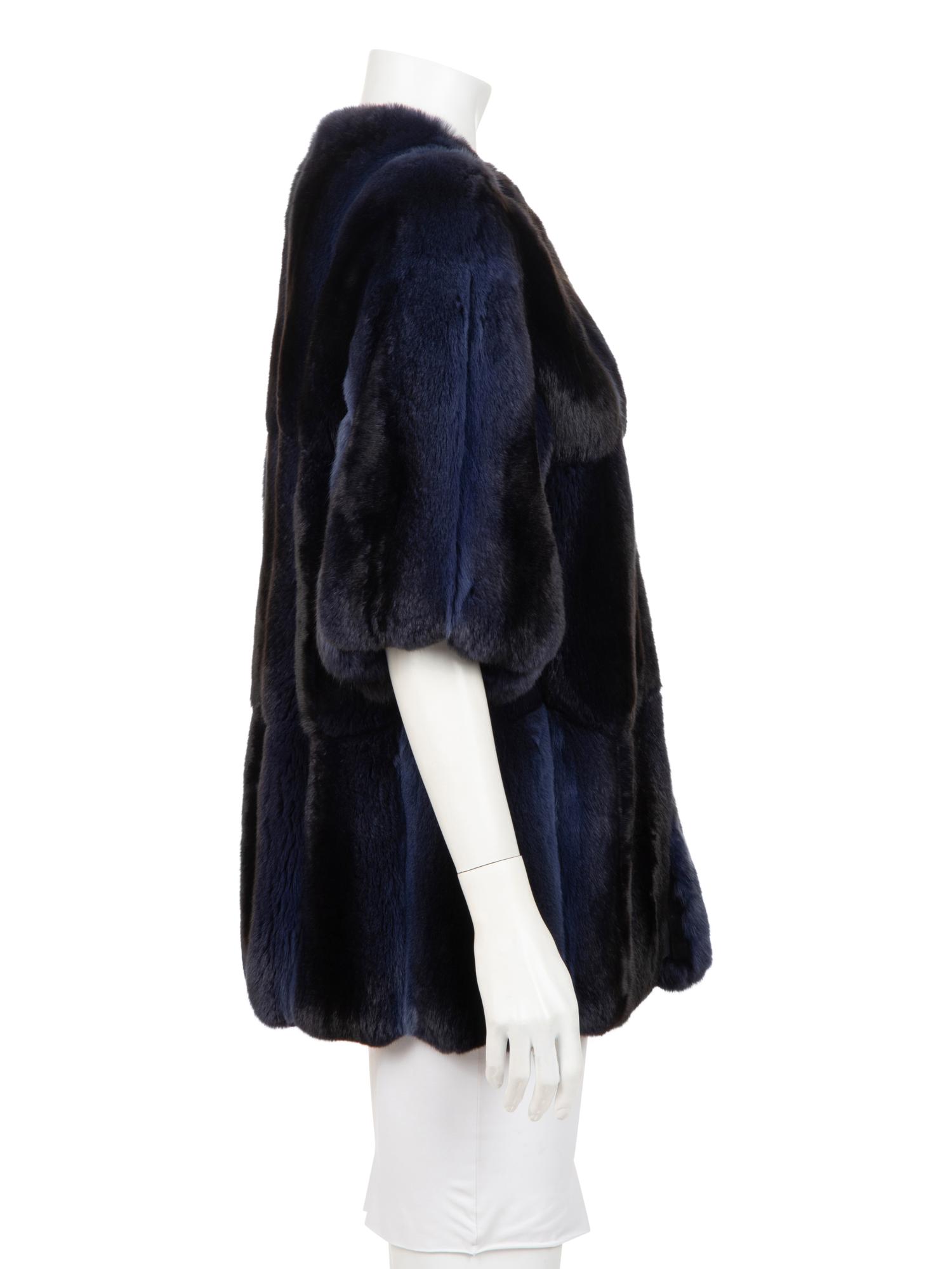 J. Mendel Chinchilla Short Sleeved Jacket