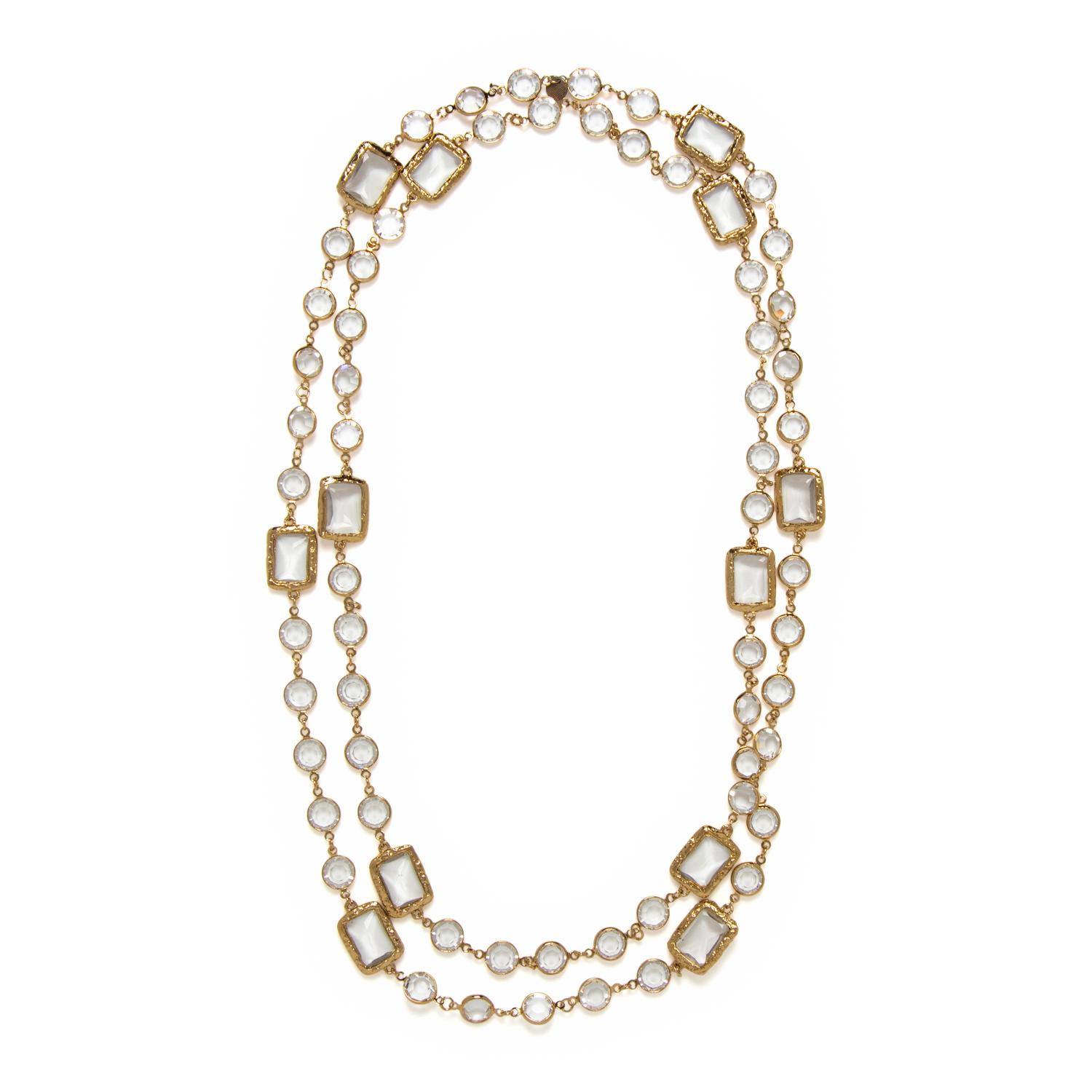Chanel, Glass Sautoir, 1981