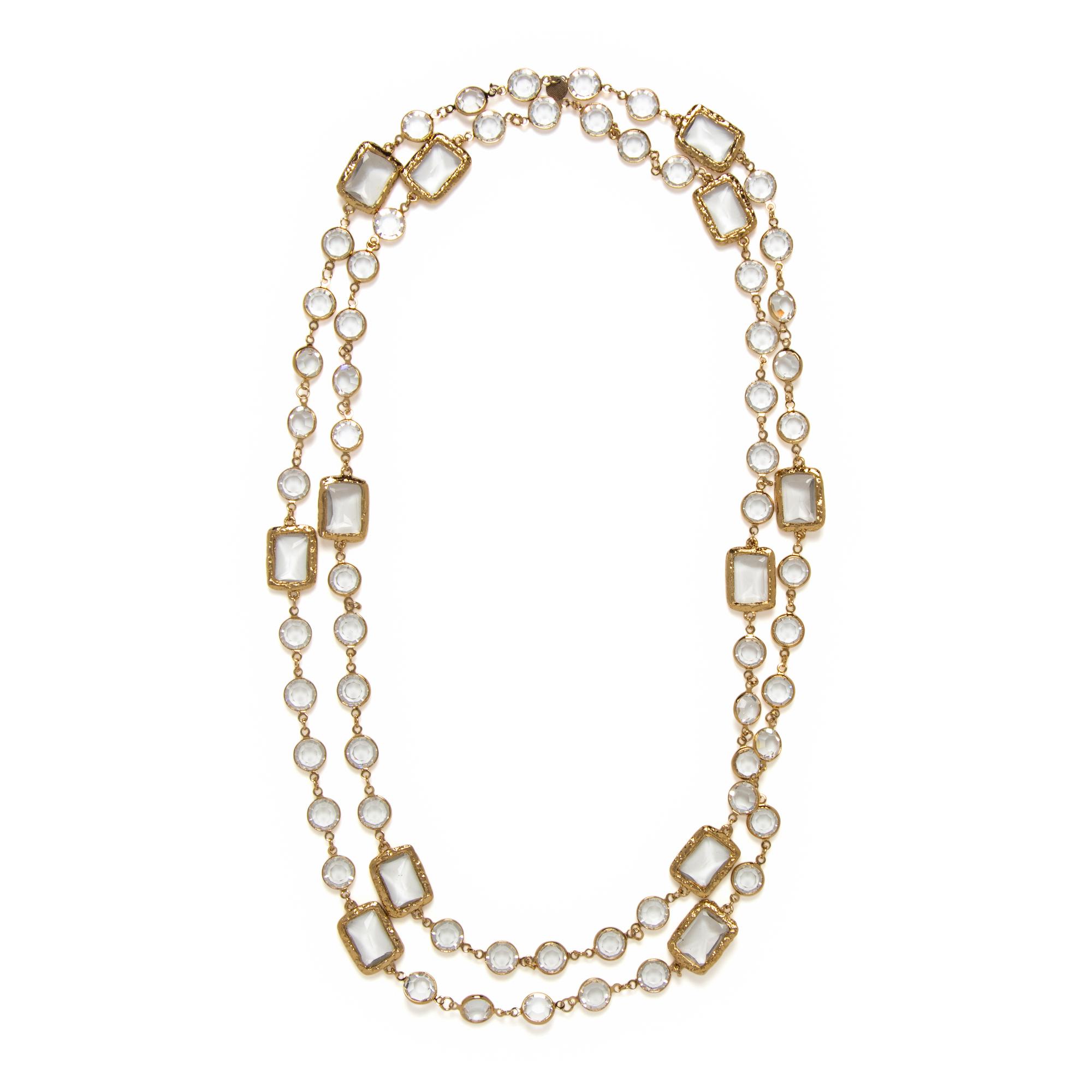 Chanel, Glass Sautoir, 1981