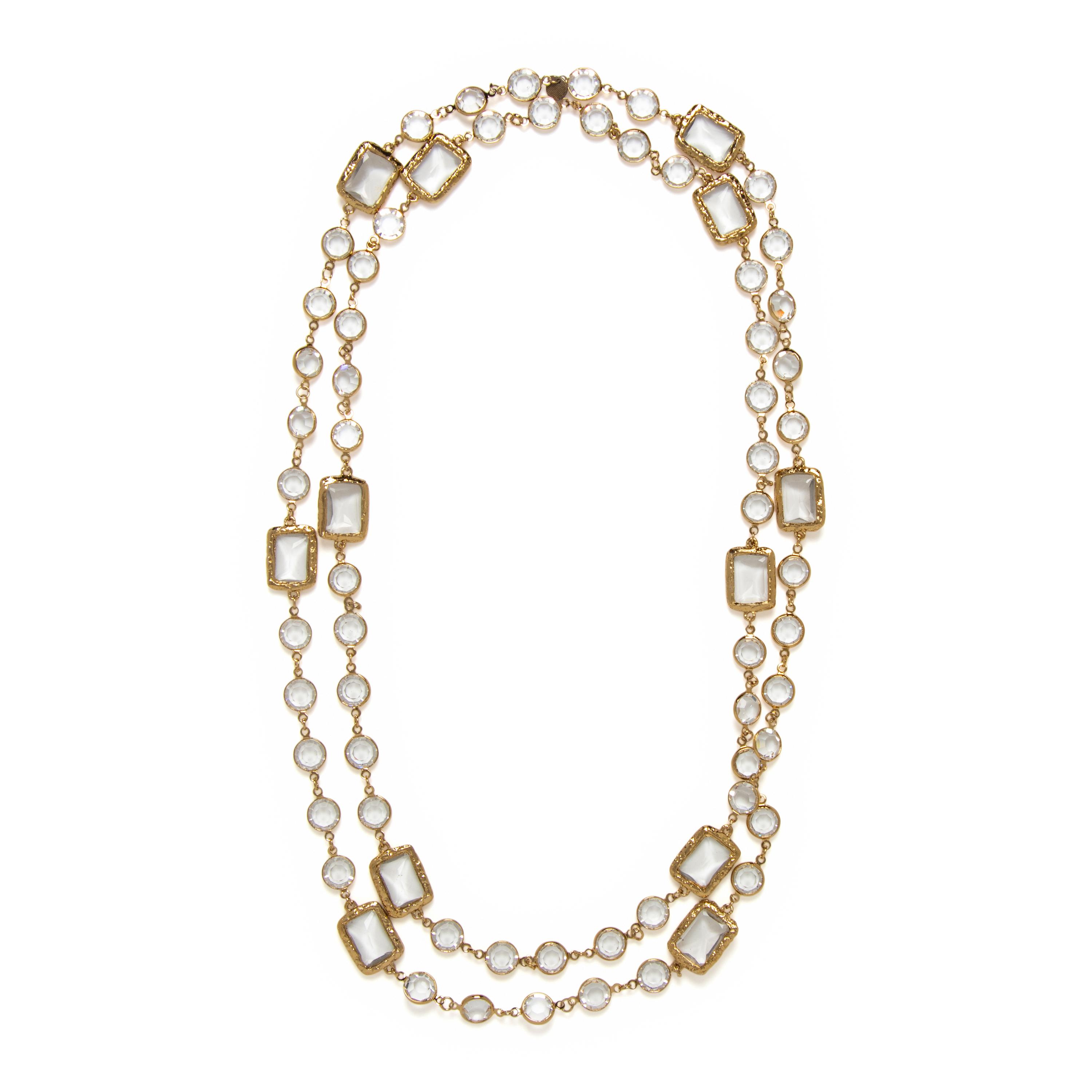 Chanel, Glass Sautoir, 1981