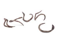 A Collection of Six Wooden Snakes