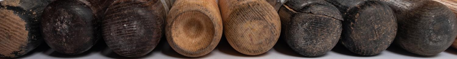 A Large Group of Assorted Game Used/Issued Baseball Bats Gifted to Former Chicago Cubs Wrigley Field Head Scorekeeper,