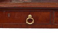 A George III Inlaid Mahogany Carlton House Desk