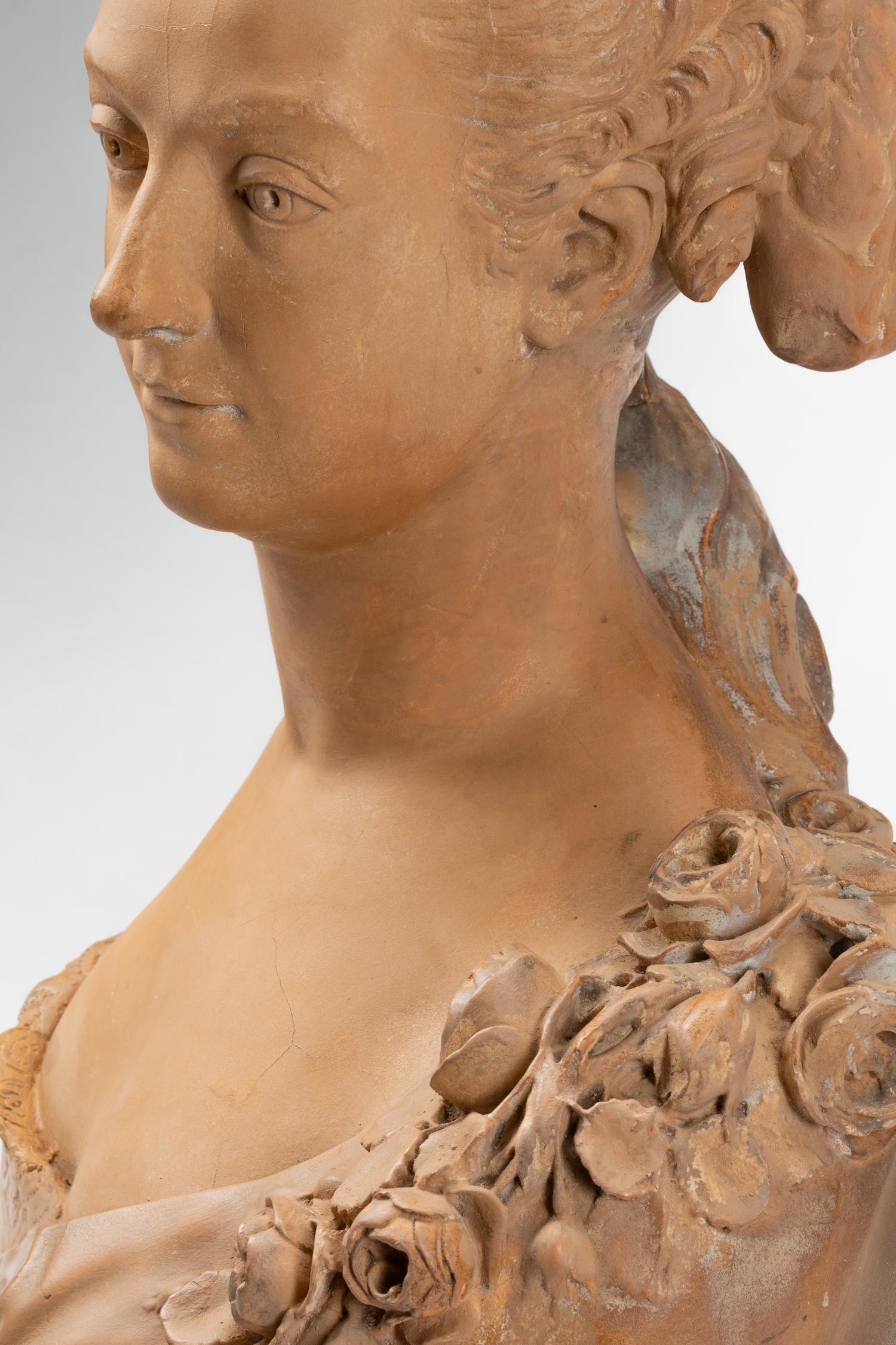 A French Terra Cotta Bust
