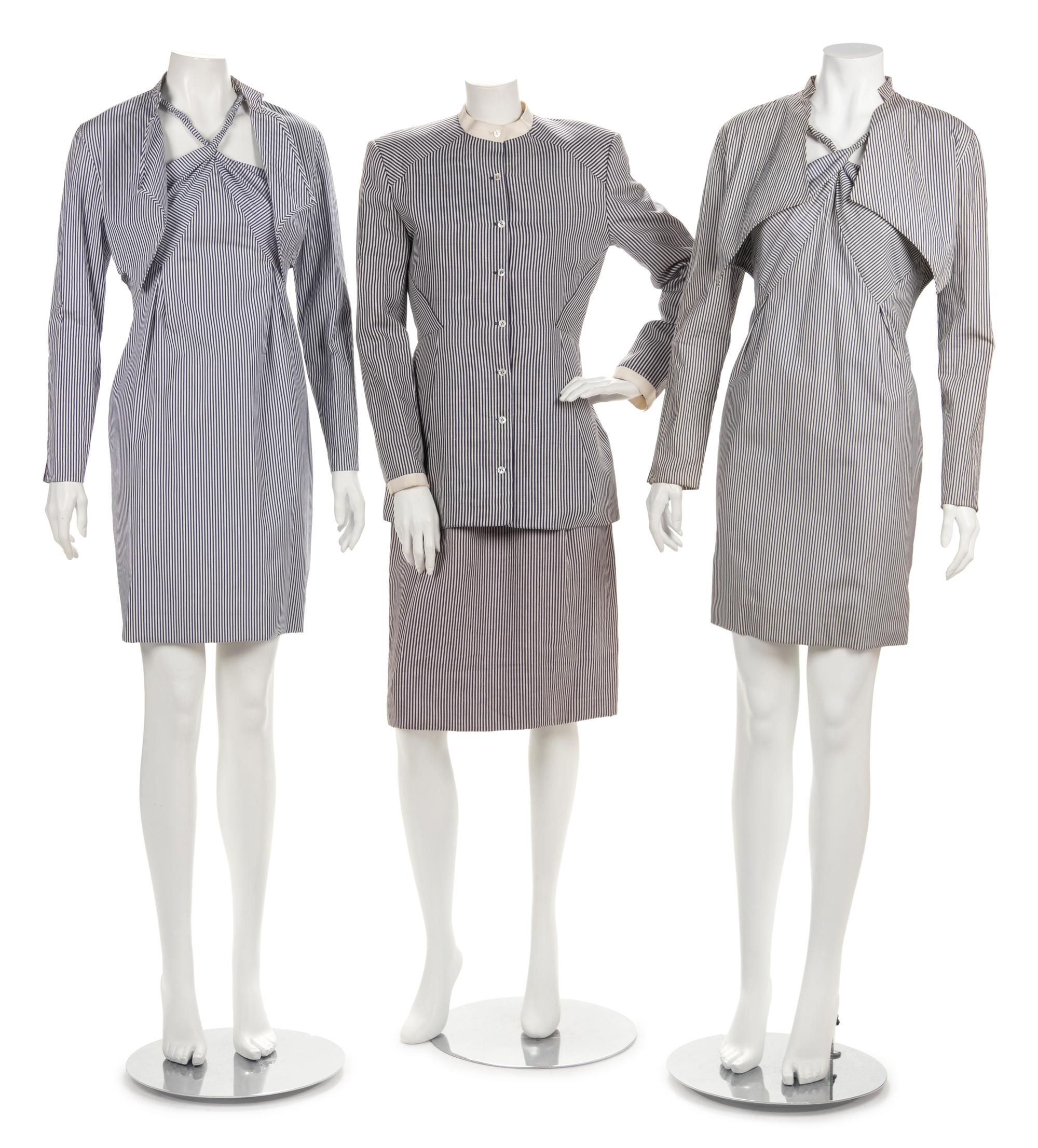 Three Geoffrey Beene Ensembles, 1980s