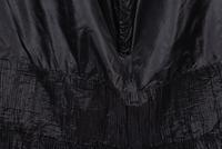 Callot Soeurs Black Silk Taffeta Cape, 1910-20s