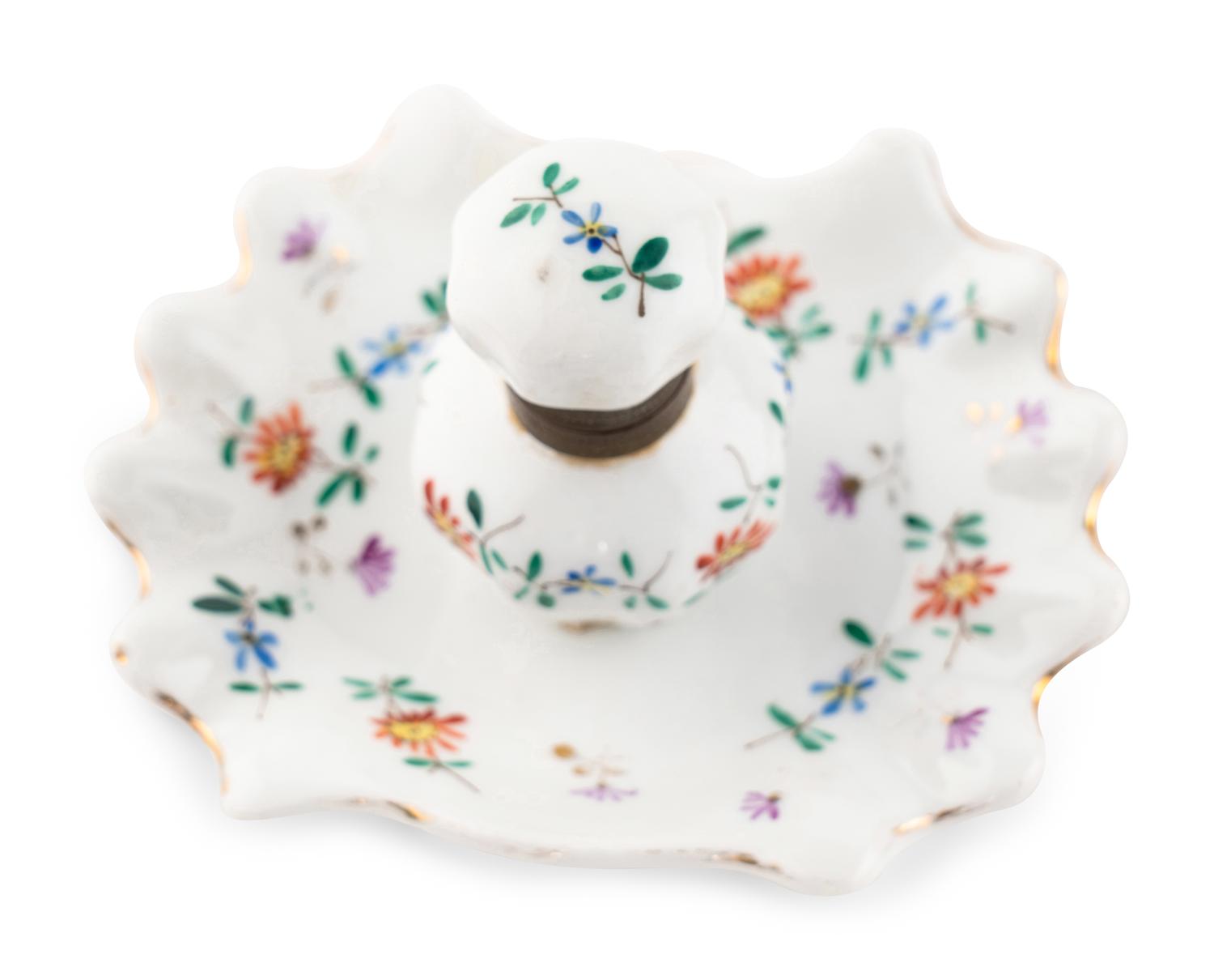 Three Chinese Export Porcelain Scholars' Objects