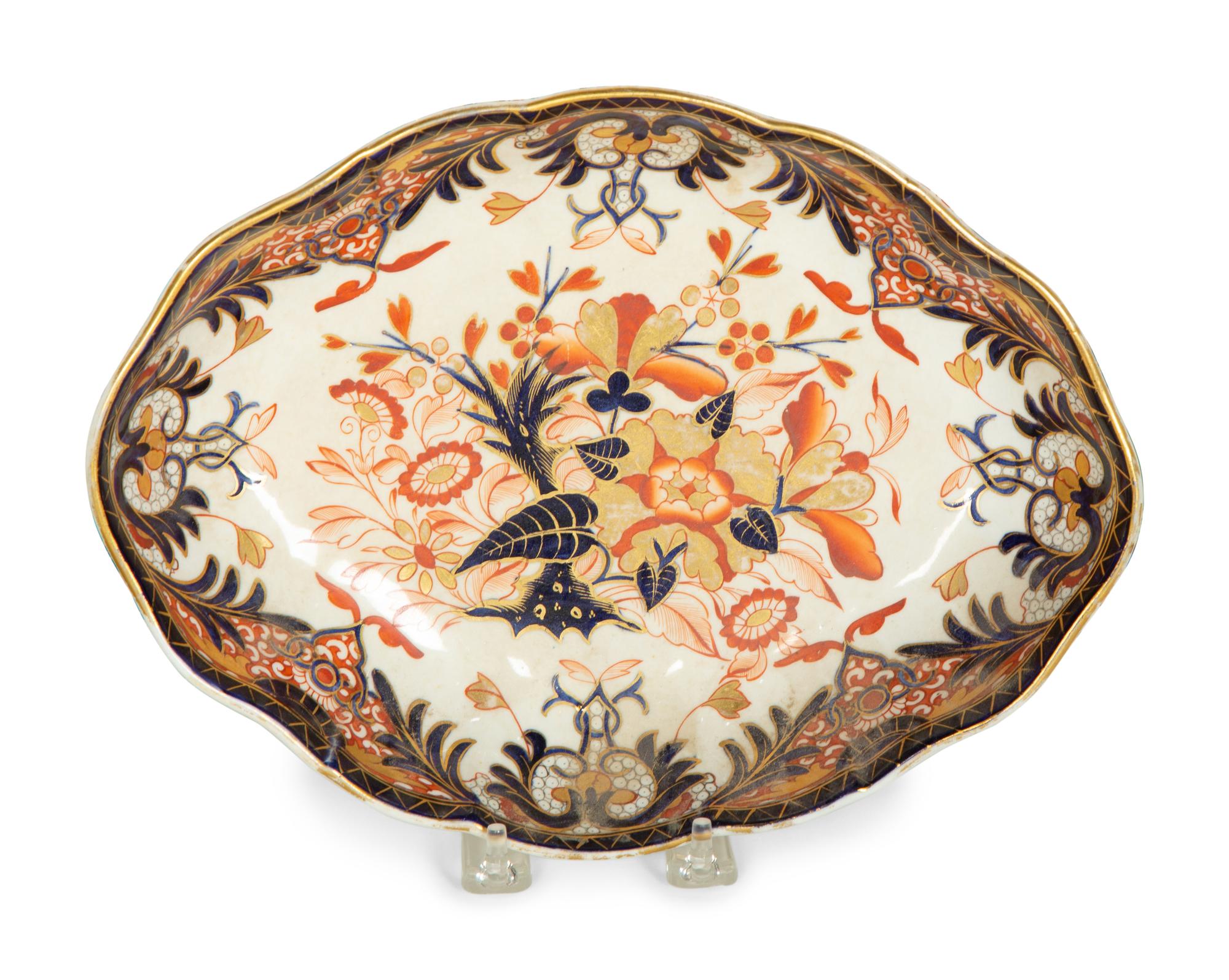 A Collection of Derby Porcelain in the Imari Pattern