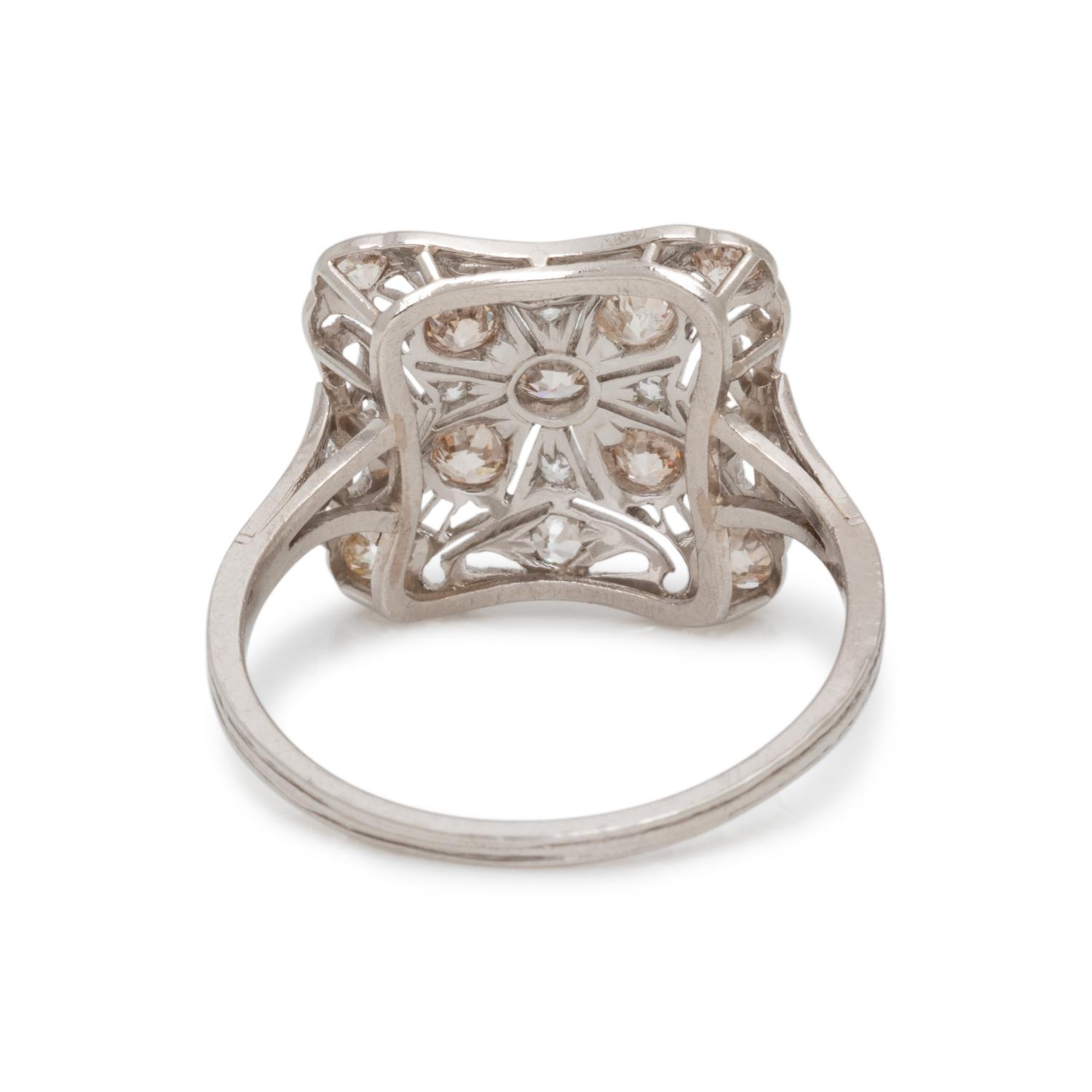 EDWARDIAN, DIAMOND RING