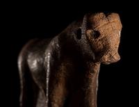 An Egyptian Wood Apis Bull