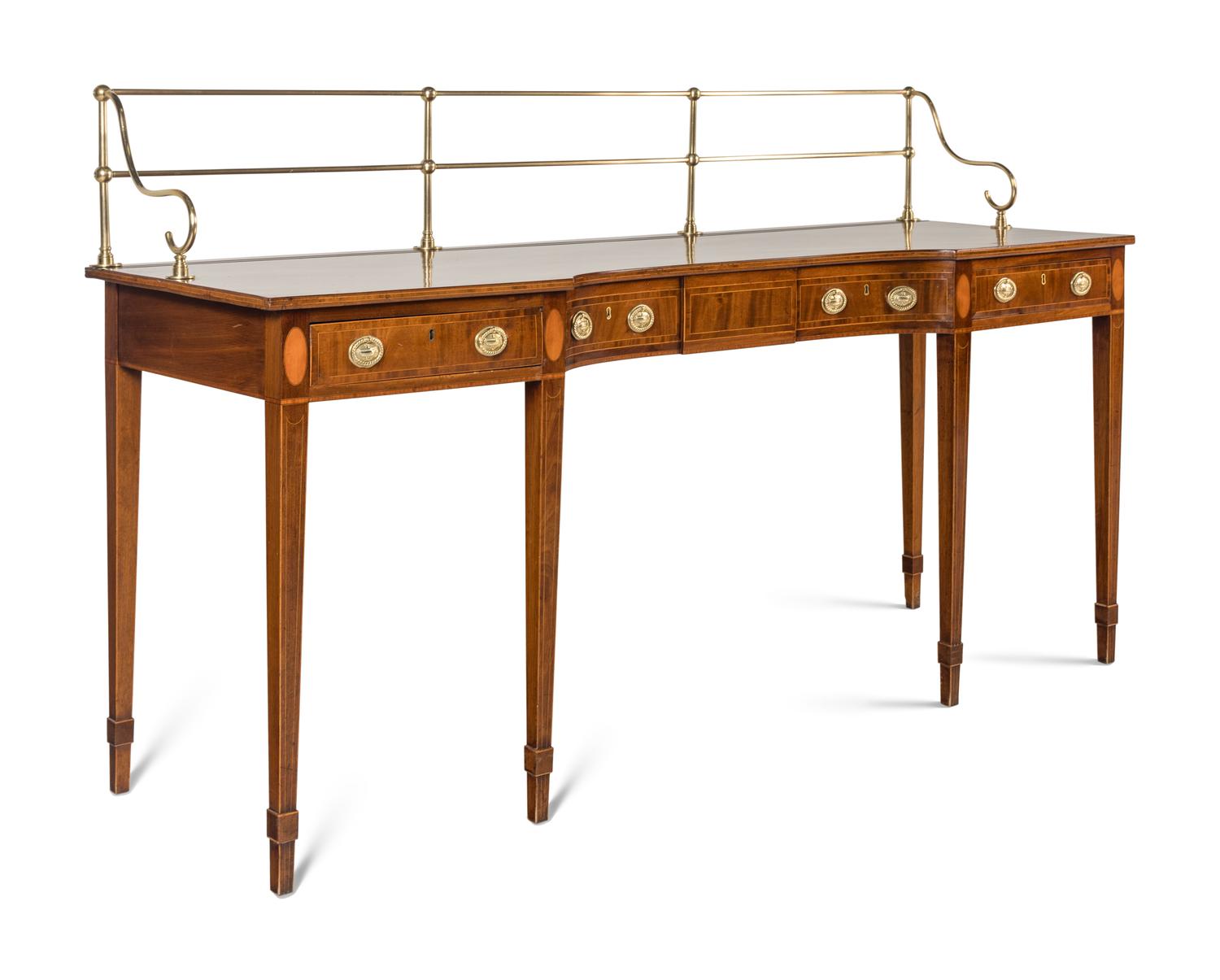 A George III Mahogany Sideboard