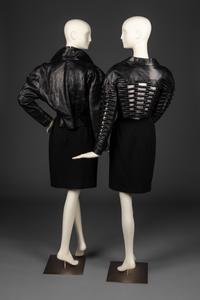 Claude Montana Leather and Python Jackets, Early 1980s