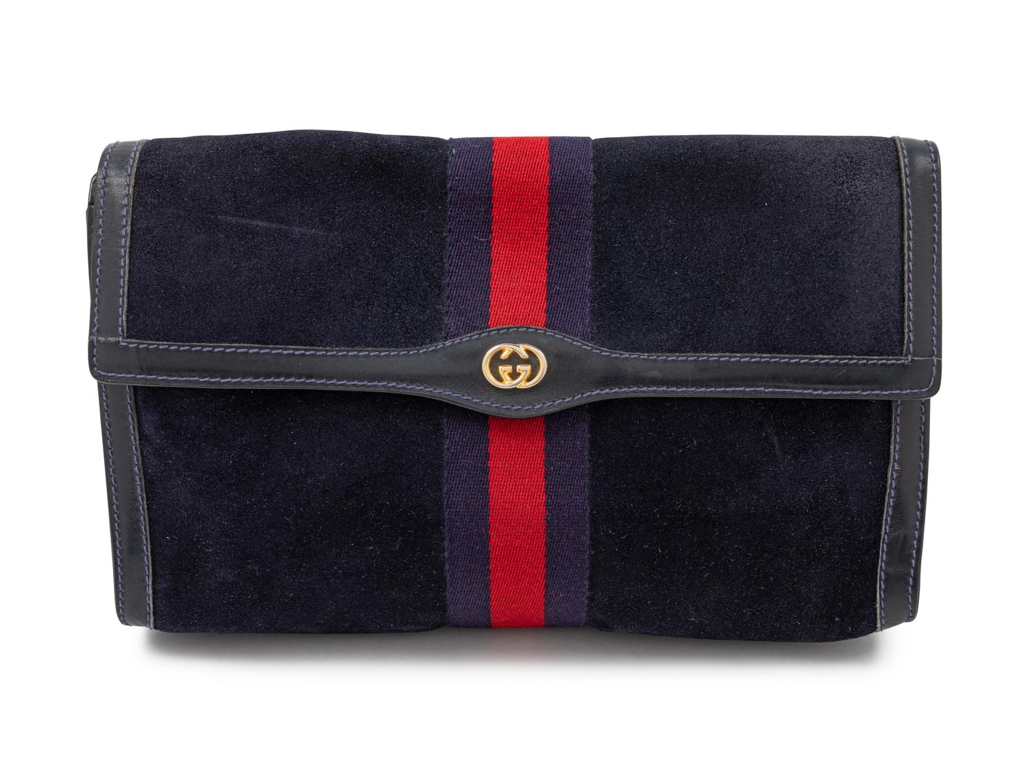 Gucci Vintage Clutch/Makeup Bag