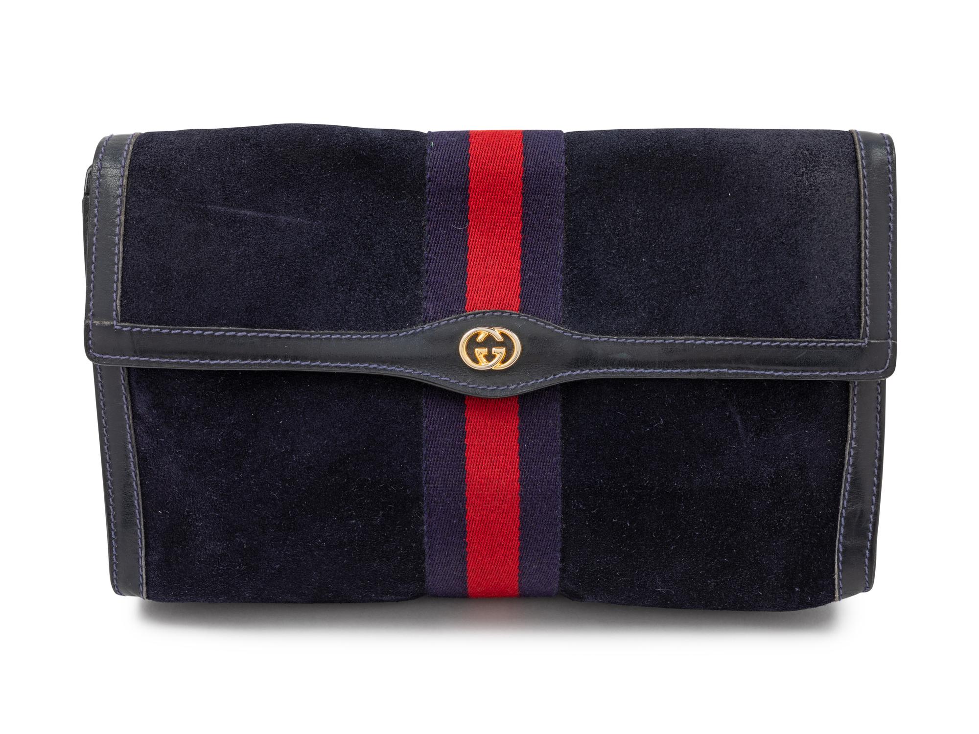 Gucci Vintage Clutch/Makeup Bag