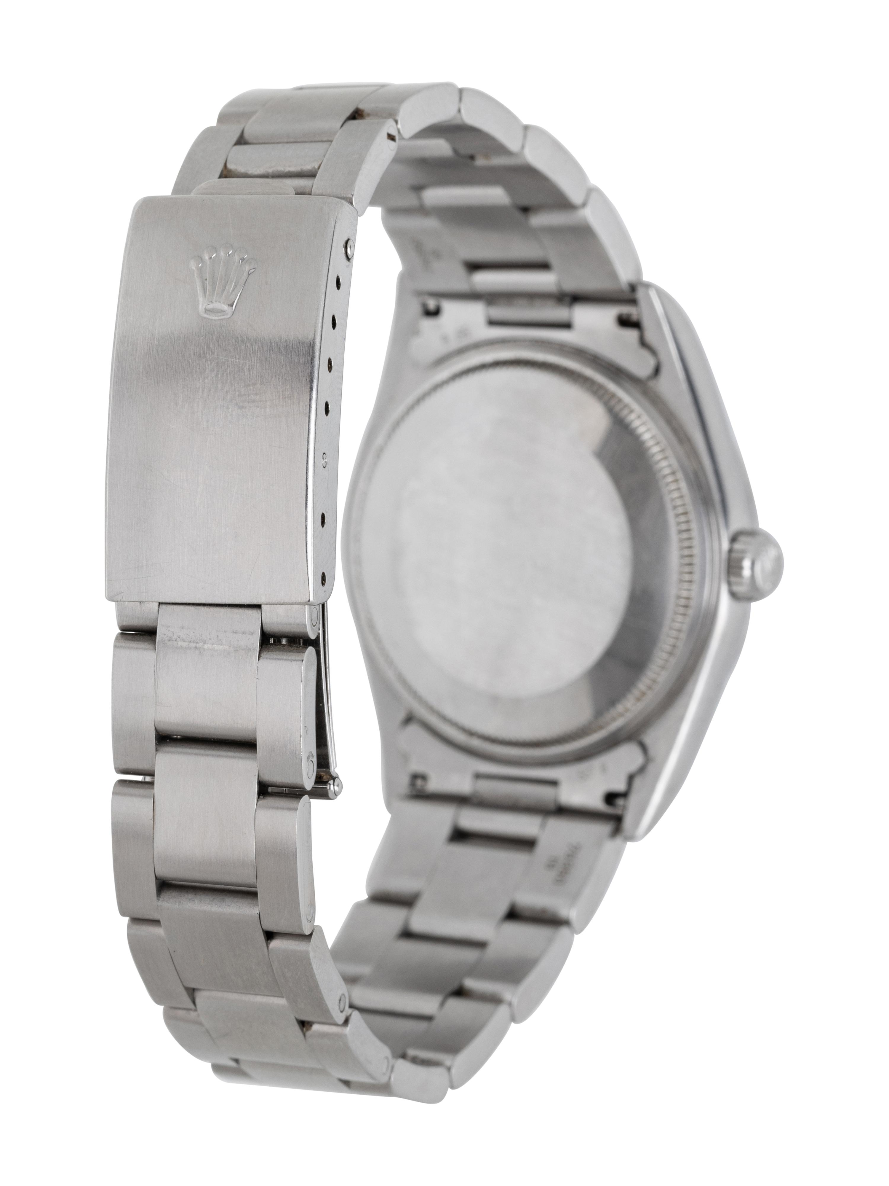 ROLEX, REF. 14000 STAINLESS STEEL 'AIR-KING' WATCH