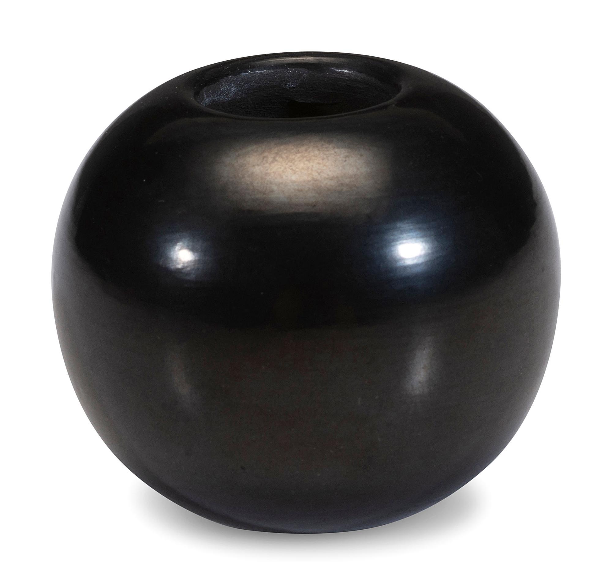 Blackware Pottery Jar, 1956-1965
