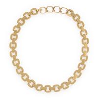 Yellow Gold Fancy Link Necklace