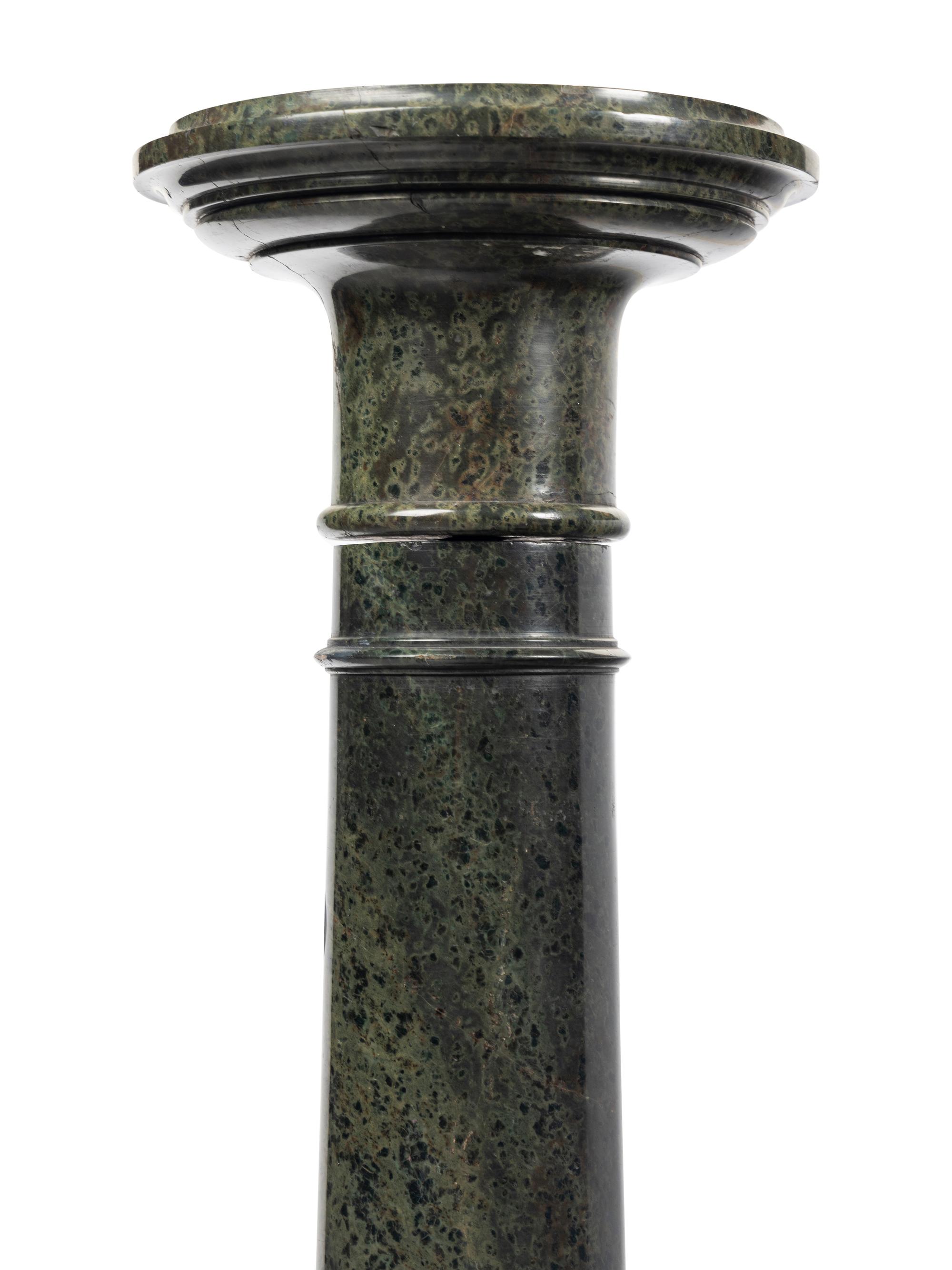 A Continental Marble Pedestal