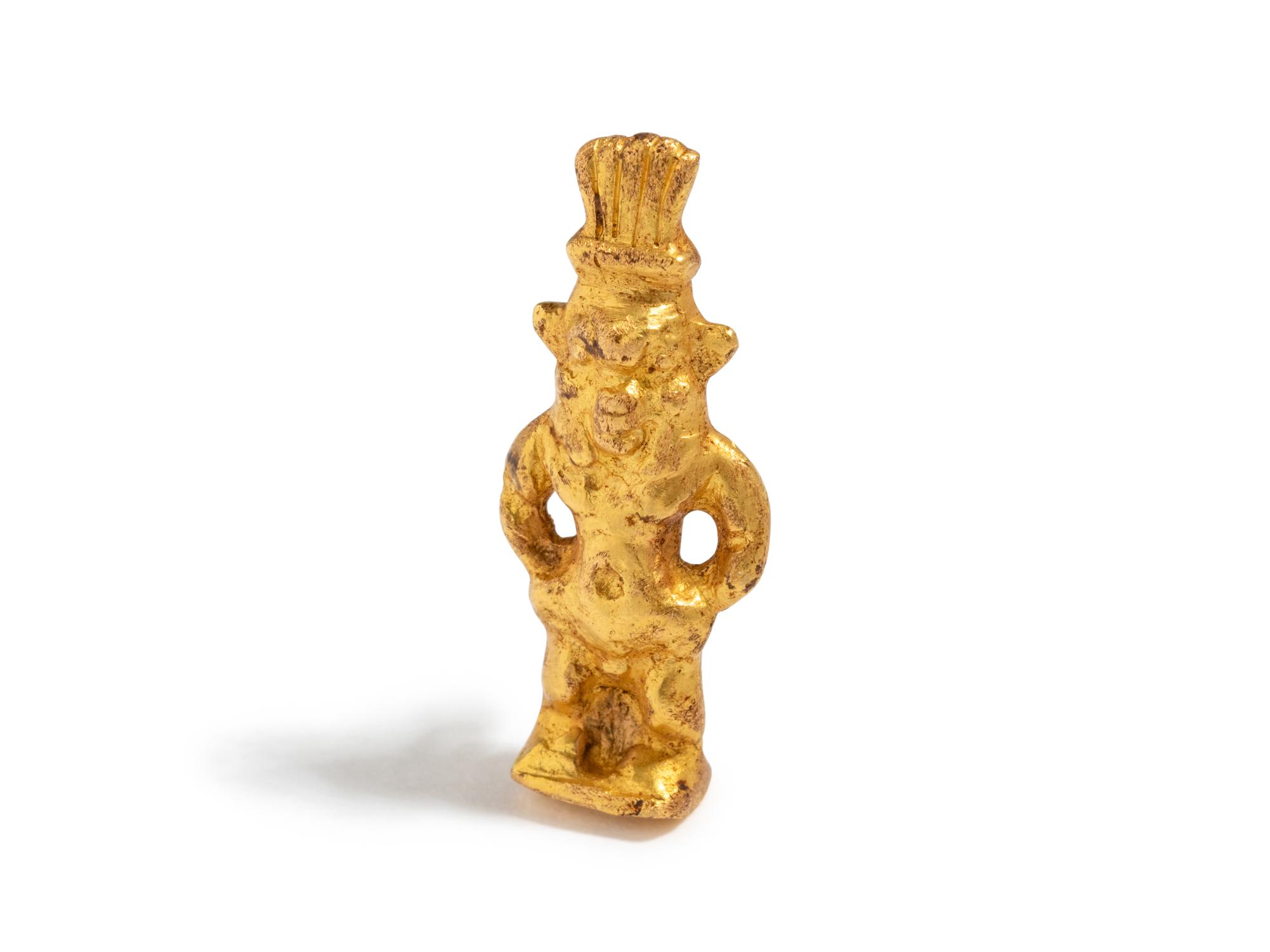An Egyptian Gold Bes