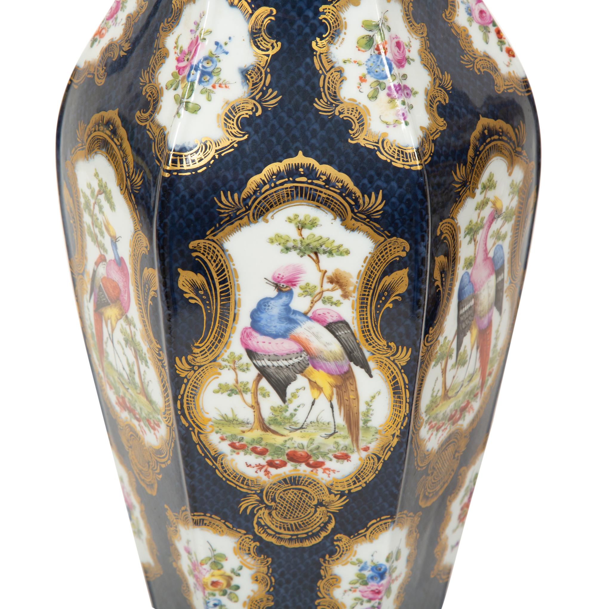 A Pair of French Samson Porcelain Covered Vases