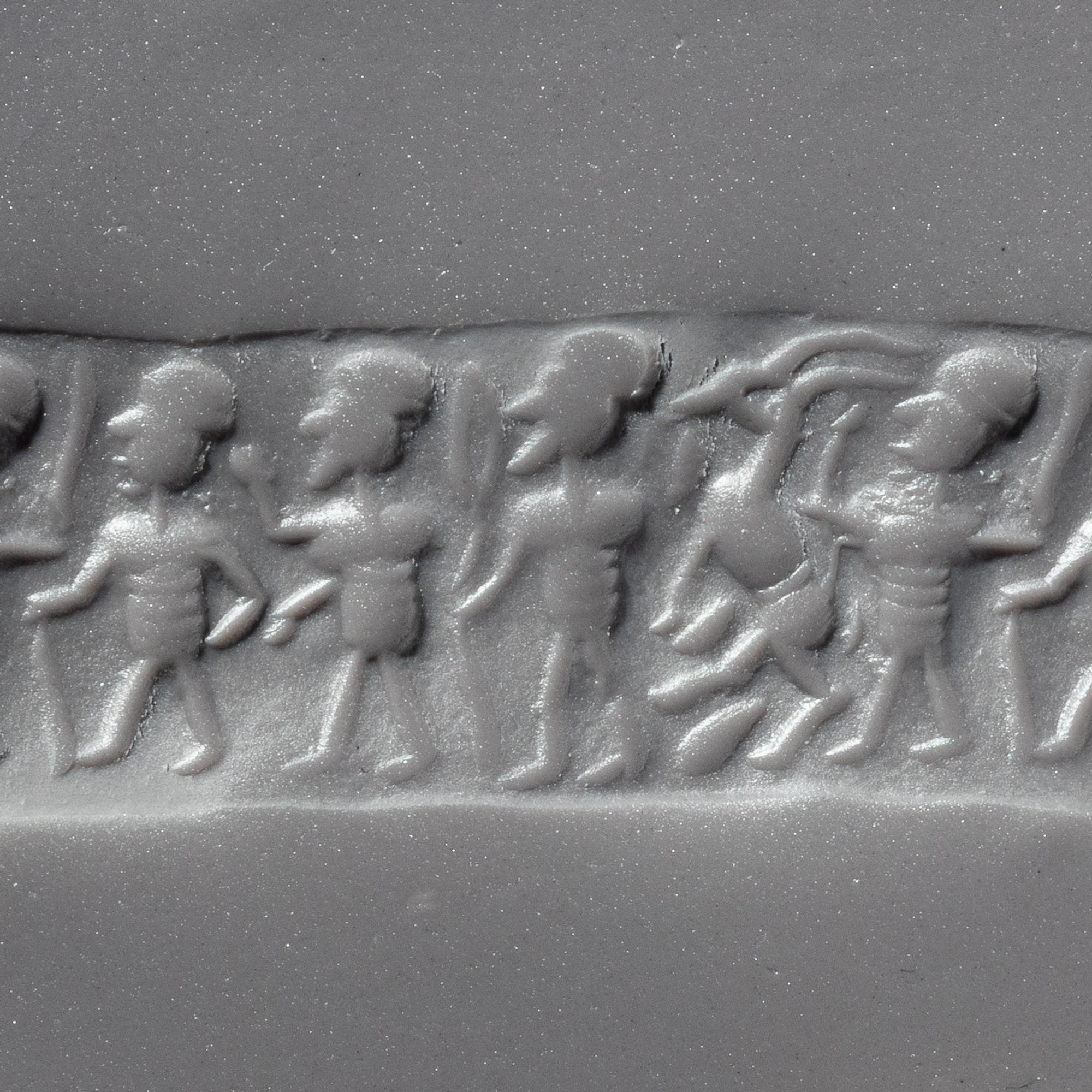 Nine Near Eastern Stone Cylinder Seals