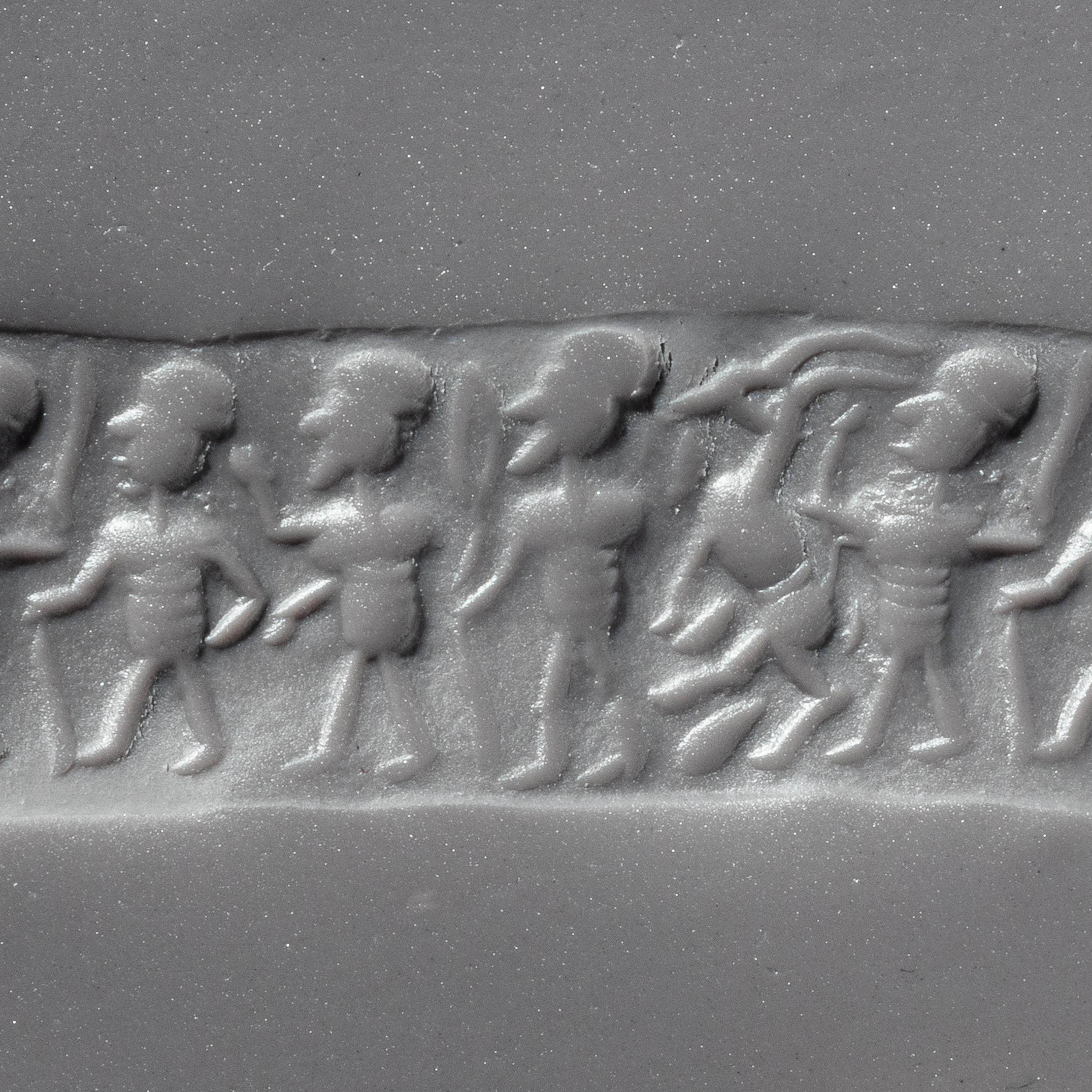 Nine Near Eastern Stone Cylinder Seals