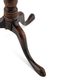A George III Diminutive Mahogany Tilt-Top Table