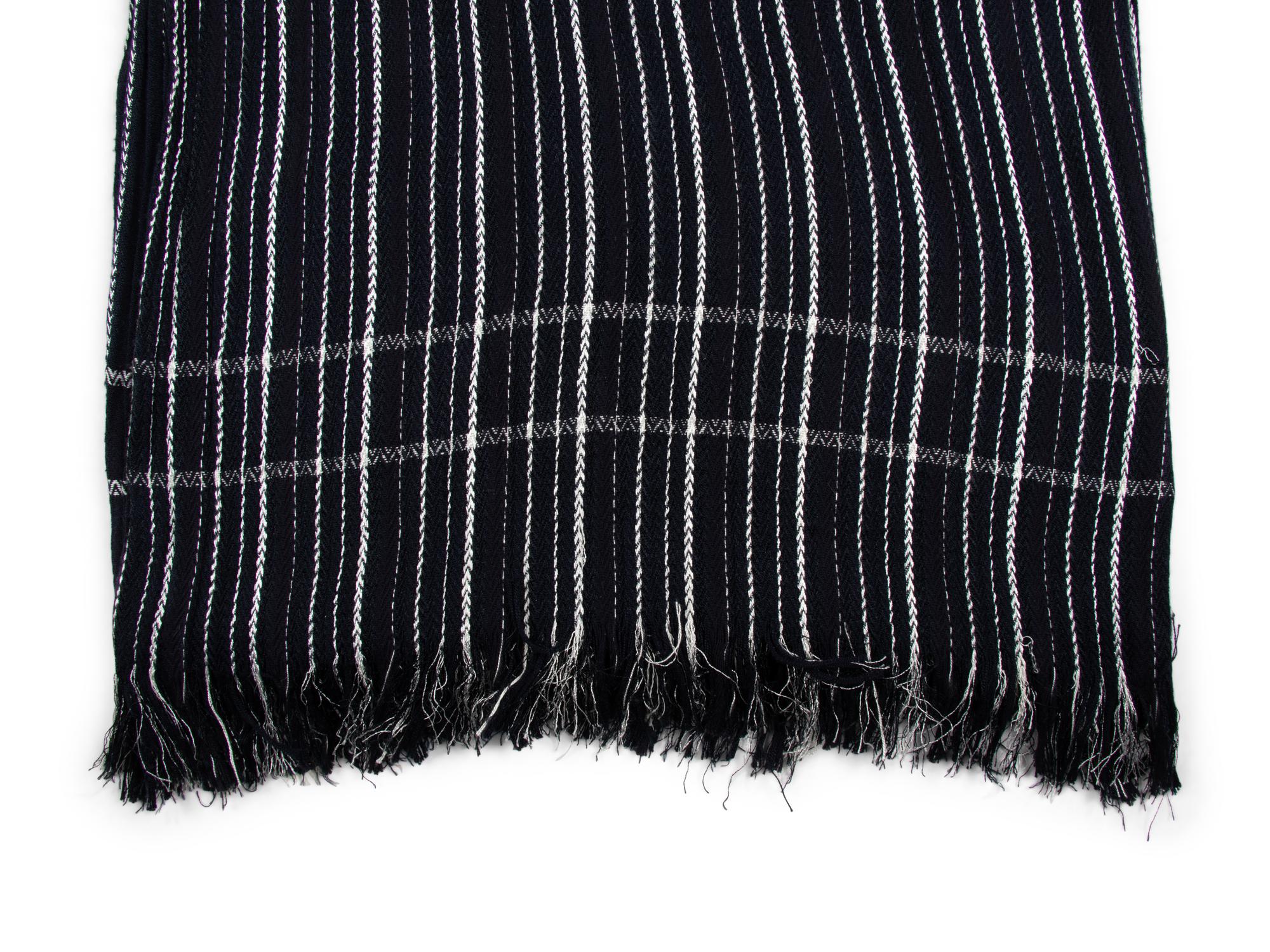 Yohji Yamamoto Shirt with Comme des Garçons Shawl and Poncho