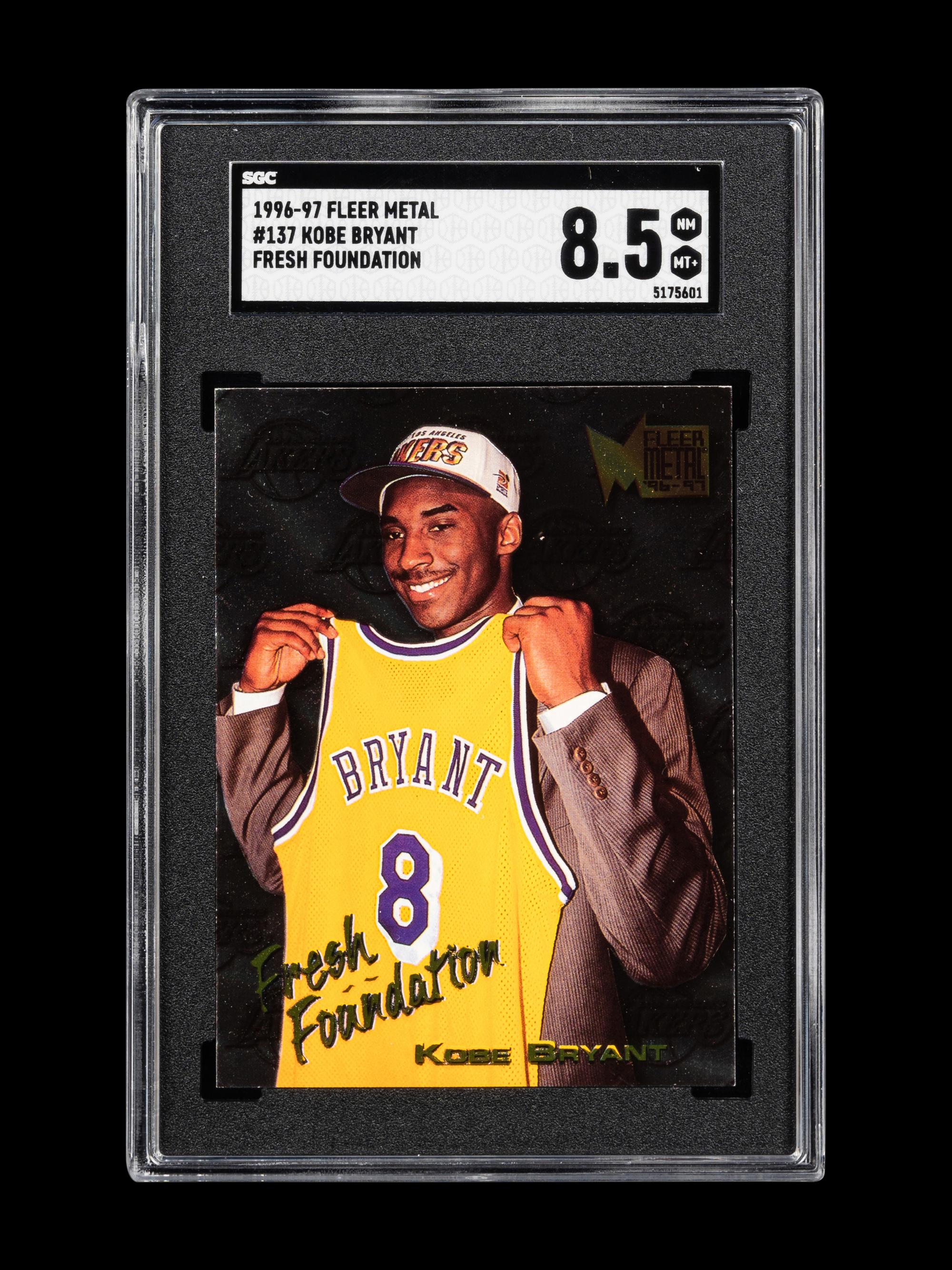 A Group of 12 Graded 1996-97 Kobe Bryant Rookie Basketball Cards,