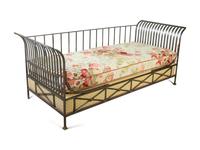 A Neoclassical Style Steel Day Bed — 20TH CENTURY