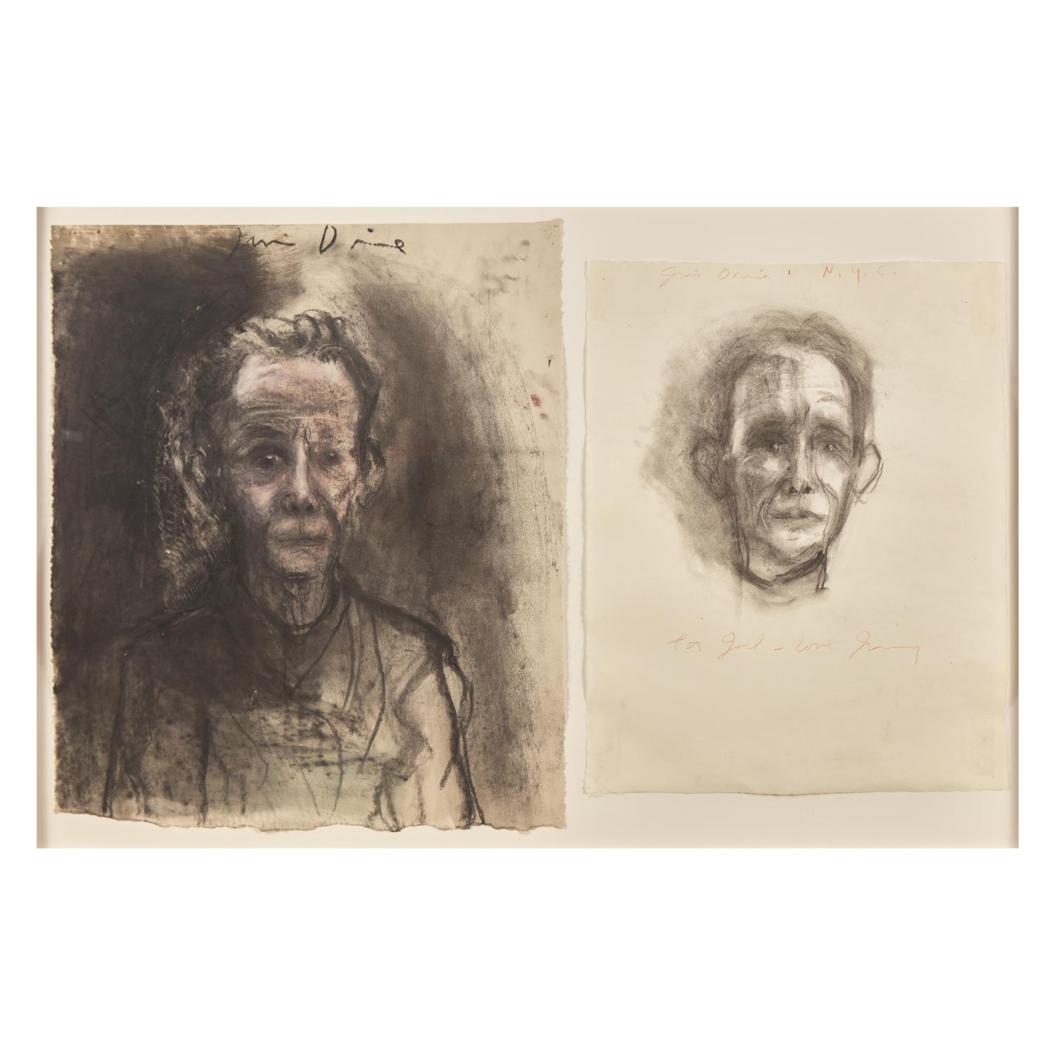 Jim Dine (American, b. 1935) — Double Portrait of Joel Grey