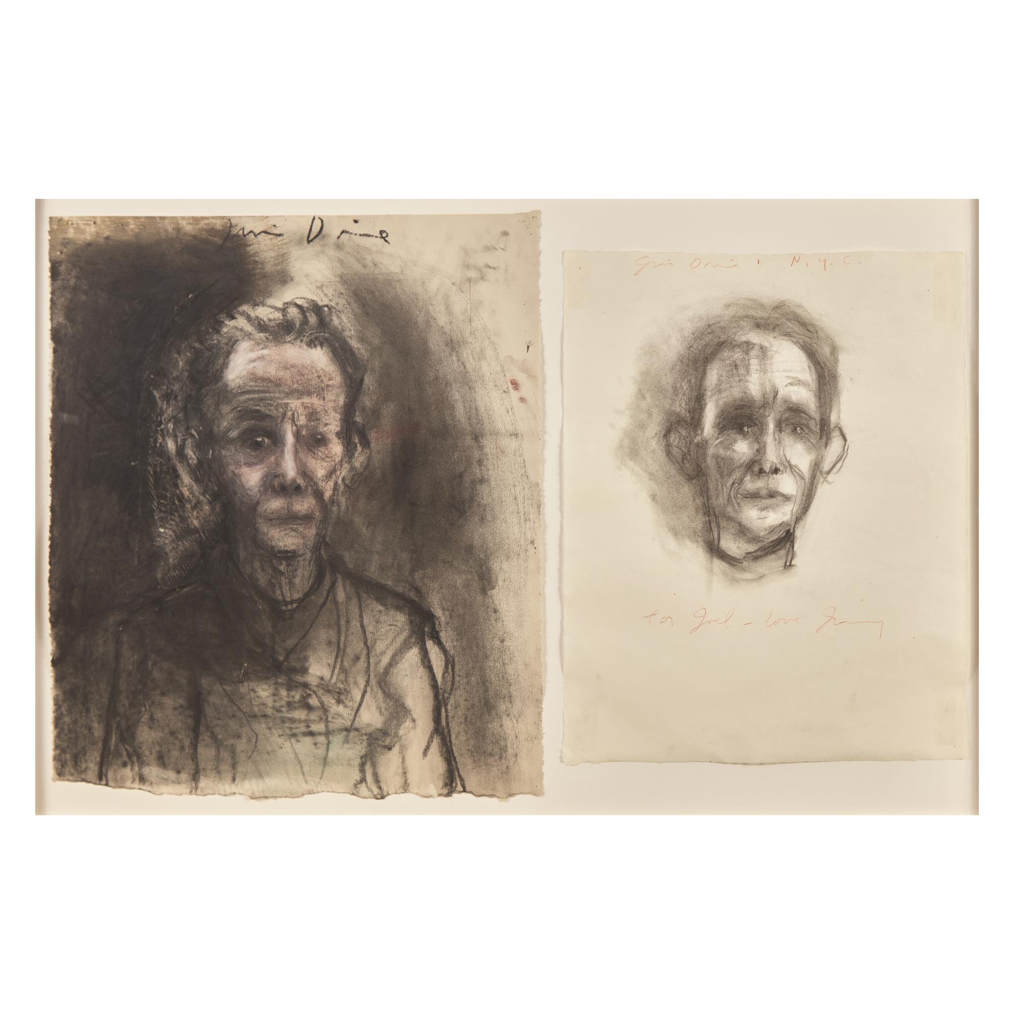 Jim Dine (American, b. 1935) — Double Portrait of Joel Grey