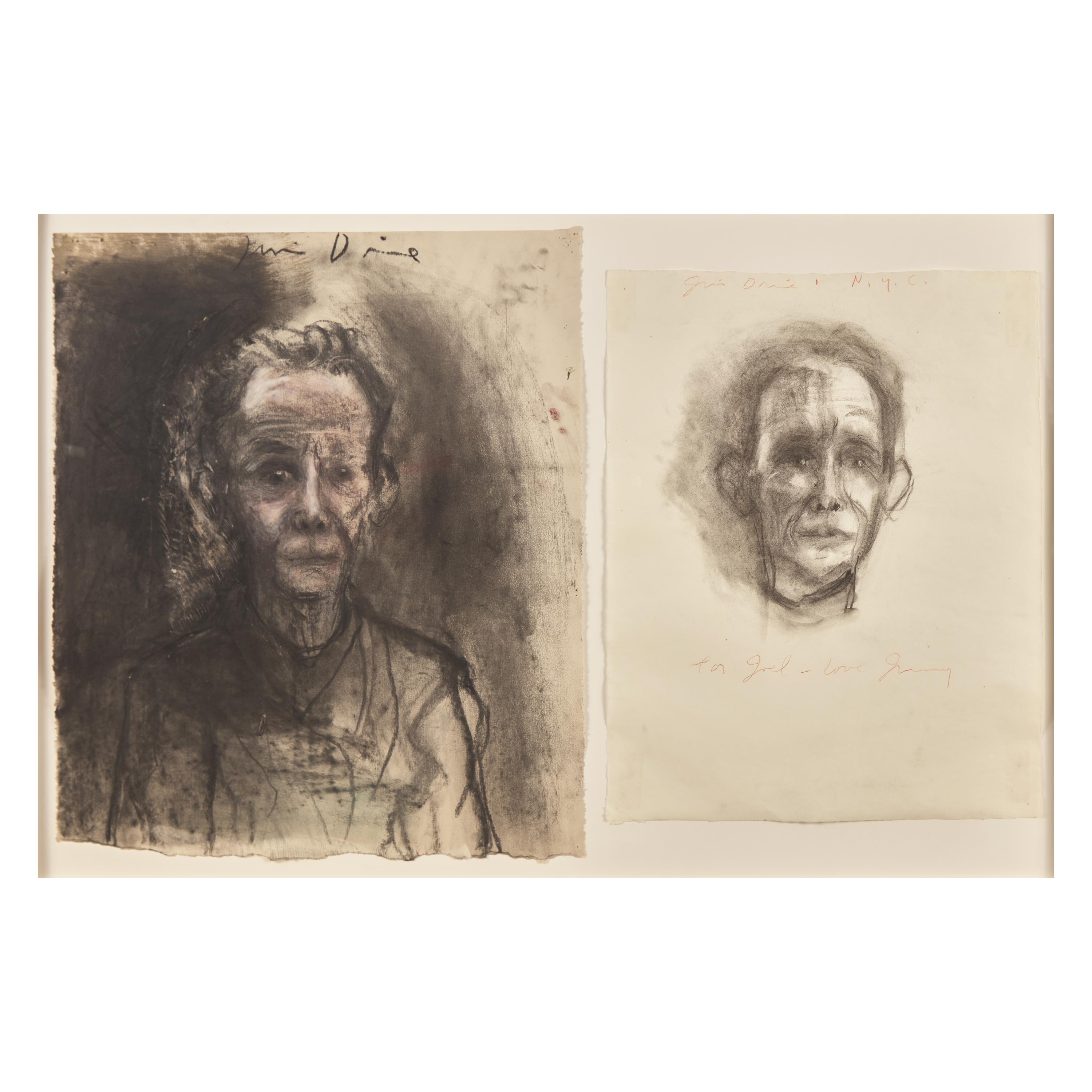 Jim Dine (American, b. 1935) — Double Portrait of Joel Grey