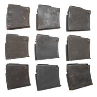 Lot of (9) Solothurn Magazines for the S18-100 and S18-154 20mm Anti-Tank Rifles