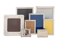 A Group of Silver Picture Frames