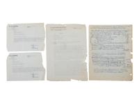 [WORLD WAR II]. Sergeant Frederic H. Harf archive incl. photographs and Holocaust-related documents